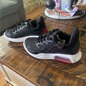 Jordan Kids Sneakers Black and Red 23